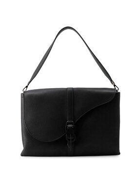 Dior Shoulder Bag Pillow Leather Black